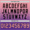 Custom Medium Pink Purple-Black Authentic Fade Fashion Baseball Jersey