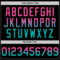 Custom Black Pink-Aqua Authentic Fade Fashion Baseball Jersey