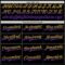 Custom Black Old Gold-Purple Authentic Fade Fashion Baseball Jersey