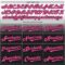 Custom White Pink-Black Authentic Fade Fashion Baseball Jersey