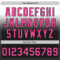 Custom White Pink-Black Authentic Fade Fashion Baseball Jersey