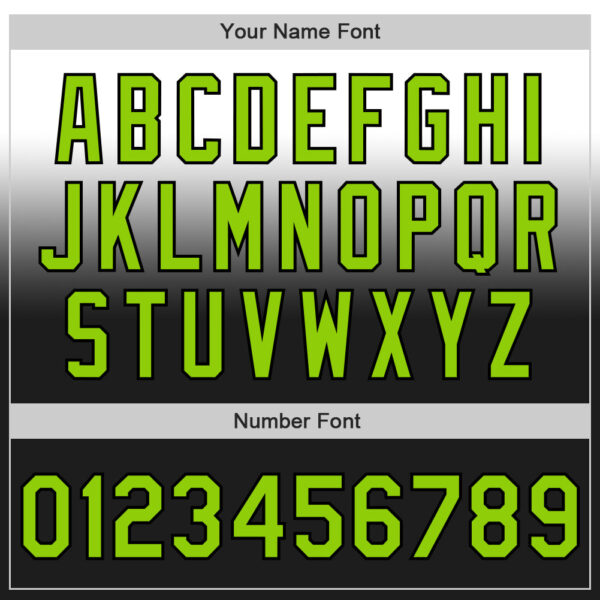 Custom White Neon Green-Black Authentic Fade Fashion Baseball Jersey