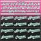 Custom Pink Black-Kelly Green Authentic Fade Fashion Baseball Jersey