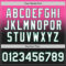 Custom Pink Black-Kelly Green Authentic Fade Fashion Baseball Jersey