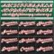 Custom Kelly Green Black-Red Authentic Fade Fashion Baseball Jersey