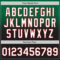 Custom Kelly Green Black-Red Authentic Fade Fashion Baseball Jersey