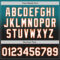 Custom Teal Black-Orange Authentic Fade Fashion Baseball Jersey