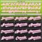 Custom Neon Green Black-Pink Authentic Fade Fashion Baseball Jersey