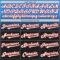 Custom Electric Blue Black-Red Authentic Fade Fashion Baseball Jersey