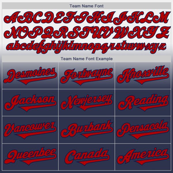 Custom White Red-Navy Authentic Fade Fashion Baseball Jersey