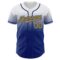 Custom White Old Gold-Royal Authentic Fade Fashion Baseball Jersey