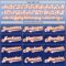 Custom Light Blue White Royal-Orange Authentic Fade Fashion Baseball Jersey