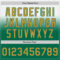 Custom White Old Gold-Kelly Green Authentic Fade Fashion Baseball Jersey