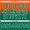 Custom Orange Kelly Green-White Authentic Fade Fashion Baseball Jersey