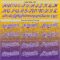 Custom Yellow Purple-White Fade Fashion Speckle Authentic Baseball Jersey