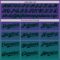 Custom Purple Black-Teal Fade Fashion Speckle Authentic Baseball Jersey