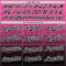 Custom Pink Black-White Fade Fashion Speckle Authentic Baseball Jersey