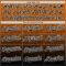 Custom Bay Orange Black-White Fade Fashion Speckle Authentic Baseball Jersey