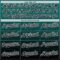 Custom Teal Black-White Fade Fashion Speckle Authentic Baseball Jersey