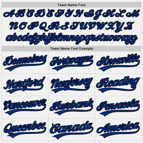 Custom White Pinstripe Royal-Black Authentic Fade Fashion Baseball Jersey
