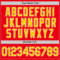 Custom Fire Red Yellow-White Authentic Baseball Jersey