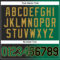 Custom Black Kelly Green-Old Gold Authentic Gradient Fashion Baseball Jersey