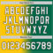 Custom Kelly Green White Yellow-Black Authentic Gradient Fashion Baseball Jersey