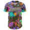 Custom Graffiti Pattern Olive-White Authentic Baseball Jersey
