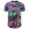 Custom Graffiti Pattern Steel Gray-White Authentic Baseball Jersey