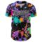 Custom Graffiti Pattern Black-White Authentic Baseball Jersey