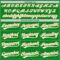 Custom Grass Green White-Old Gold Authentic Baseball Jersey