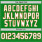 Custom Grass Green White-Orange Authentic Baseball Jersey
