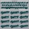 Custom Gray Black-Teal Authentic Baseball Jersey