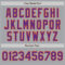 Custom Gray Purple-Orange Authentic Baseball Jersey