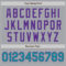 Custom Gray Teal-Purple Authentic Baseball Jersey