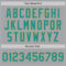 Custom Gray Teal-Old Gold Authentic Baseball Jersey