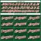 Custom Green White-Red Authentic Sleeveless Baseball Jersey