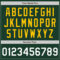 Custom Green White-Yellow Authentic Baseball Jersey