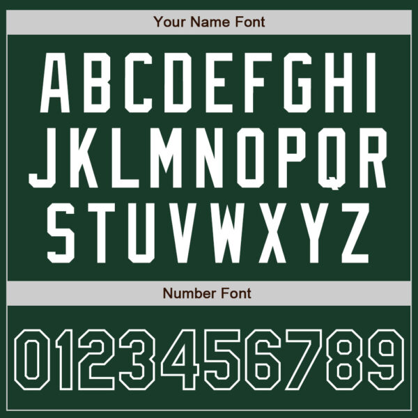 Custom Green White Authentic Baseball Jersey