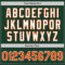 Custom Green Orange-White Authentic Baseball Jersey
