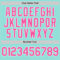 Custom Ice Blue Pink-White Authentic Baseball Jersey