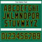 Custom Kelly Green Black-Gold Authentic Sleeveless Baseball Jersey