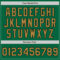 Custom Kelly Green Old Gold-Black Authentic Baseball Jersey