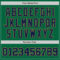 Custom Kelly Green Navy-Old Gold Authentic Baseball Jersey