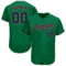 Custom Kelly Green Navy-Old Gold Authentic Baseball Jersey