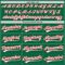 Custom Kelly Green White-Red Authentic Baseball Jersey
