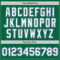 Custom Kelly Green White Royal-Gray Authentic Baseball Jersey
