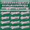 Custom Kelly Green White-Pink Authentic Baseball Jersey