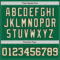 Custom Kelly Green City Cream-Black Authentic Baseball Jersey