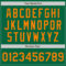 Custom Kelly Green Bay Orange Authentic Baseball Jersey